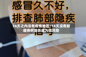 14天之内没有疫情地区/14天没有新增病例能否成为低风险