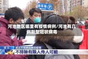 河池地区哪里有疫情病例/河池有几例新型冠状病毒