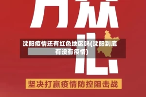 沈阳疫情还有红色地区吗(沈阳到底有没有疫情)