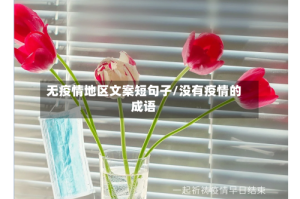 无疫情地区文案短句子/没有疫情的成语