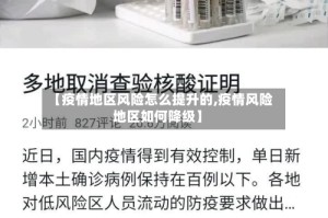 【疫情地区风险怎么提升的,疫情风险地区如何降级】