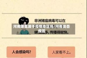 河南哪里属于疫情地区吗/河南是否疫区