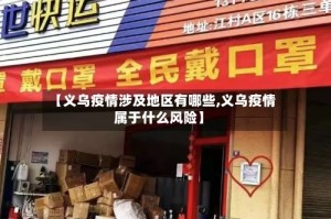 【义乌疫情涉及地区有哪些,义乌疫情属于什么风险】