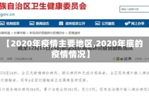 【2020年疫情主要地区,2020年底的疫情情况】