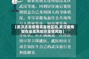 【武汉还是疫情高发地区吗,武汉疫情现在是高风险还是低风险】