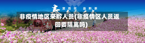 非疫情地区来黔人员(非疫情区人员返回要隔离吗)-第2张图片