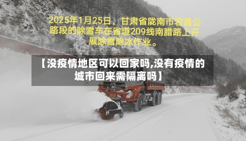 【没疫情地区可以回家吗,没有疫情的城市回来需隔离吗】-第1张图片