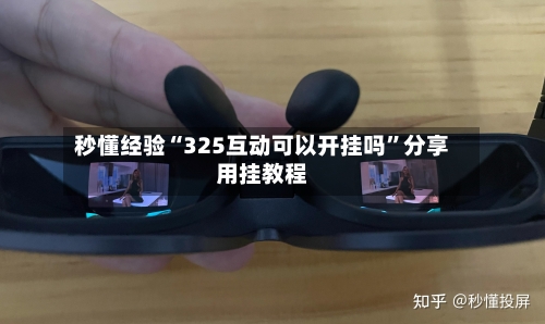 秒懂经验“325互动可以开挂吗”分享用挂教程-第3张图片