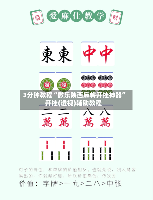 3分钟教程“微乐陕西麻将开挂神器	”开挂(透视)辅助教程-第2张图片