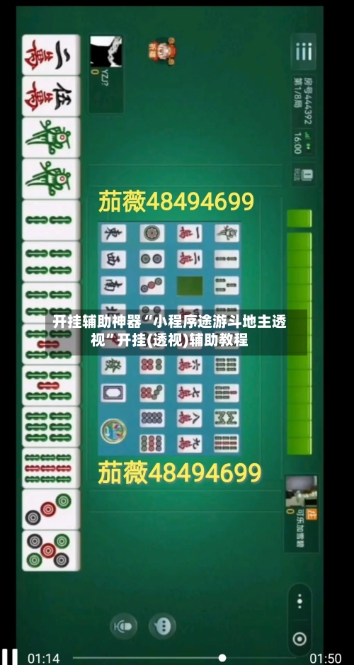 开挂辅助神器“小程序途游斗地主透视”开挂(透视)辅助教程-第3张图片