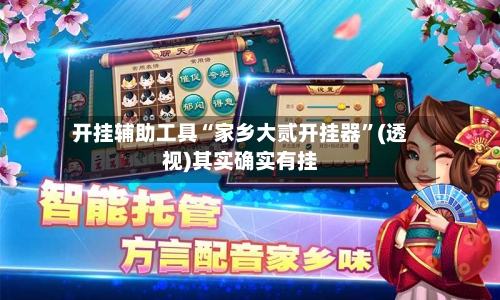 开挂辅助工具“家乡大贰开挂器	”(透视)其实确实有挂-第2张图片