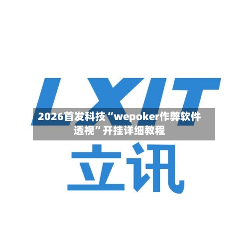 2026首发科技“wepoker作弊软件透视”开挂详细教程-第2张图片