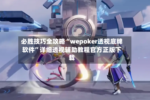 必胜技巧全攻略“wepoker透视底牌软件”详细透视辅助教程官方正版下载-第3张图片