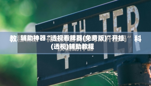 辅助神器“透视看牌器(免费版)”开挂(透视)辅助教程-第3张图片