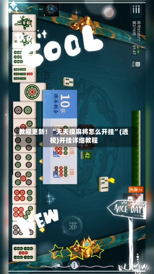 教程更新！“天天摸麻将怎么开挂	”(透视)开挂详细教程-第1张图片