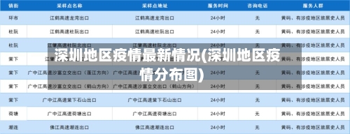 深圳地区疫情最新情况(深圳地区疫情分布图)-第2张图片