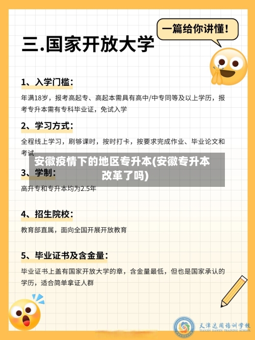 安徽疫情下的地区专升本(安徽专升本改革了吗)-第1张图片