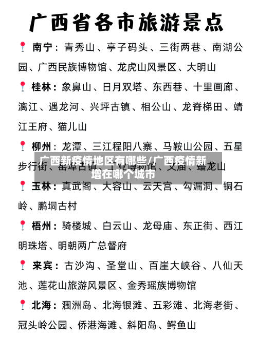 广西新疫情地区有哪些/广西疫情新增在哪个城市-第2张图片
