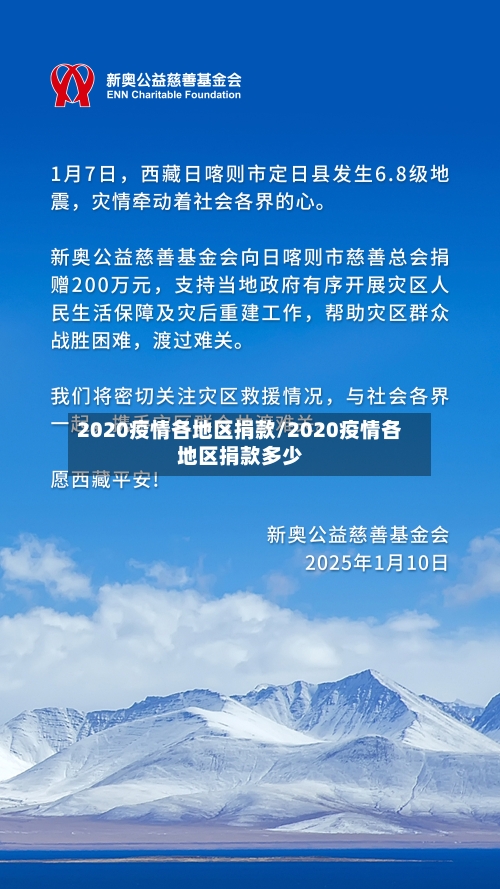 2020疫情各地区捐款/2020疫情各地区捐款多少-第2张图片