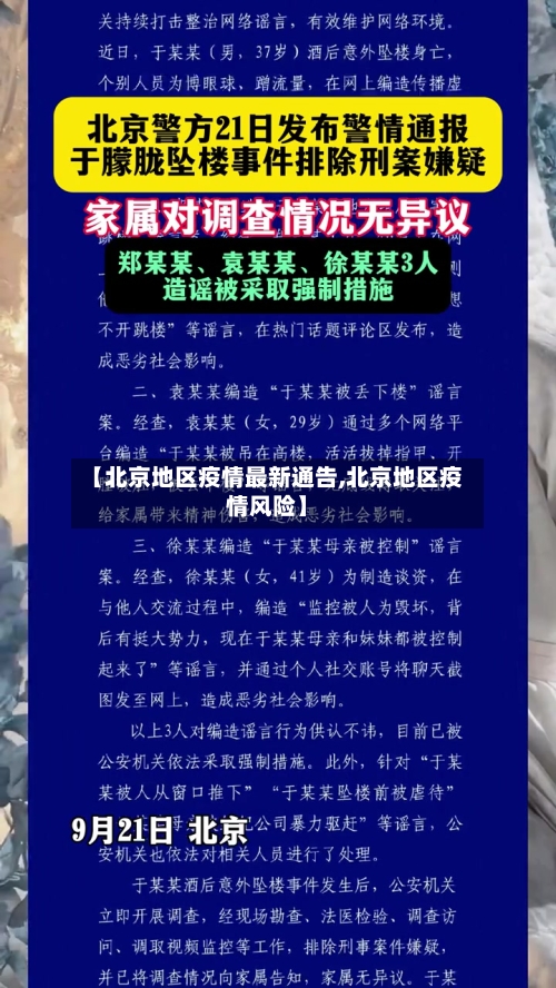 【北京地区疫情最新通告,北京地区疫情风险】-第1张图片